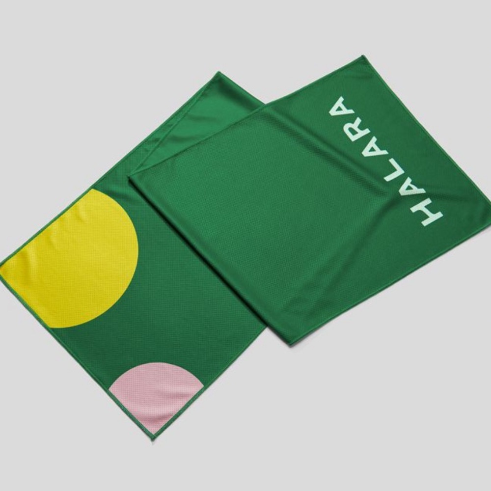 {Halara} Quick Dry Letter Print Sports Towel NWT